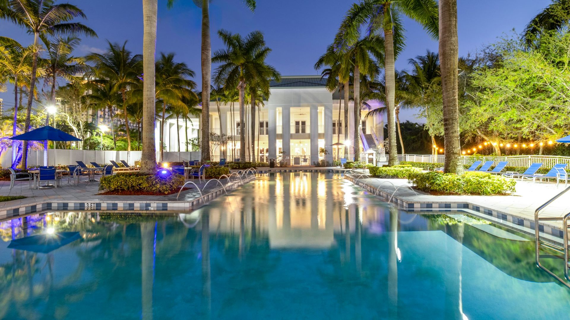 Provident Doral at the Blue pool.